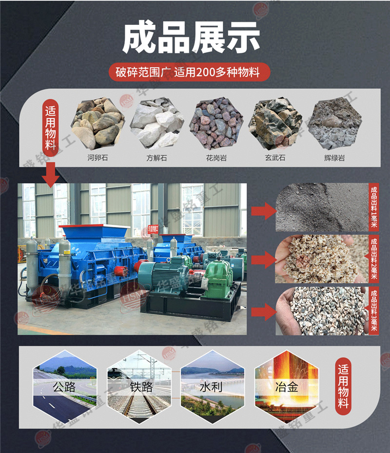 對(dui)輥式製砂機(ji)
