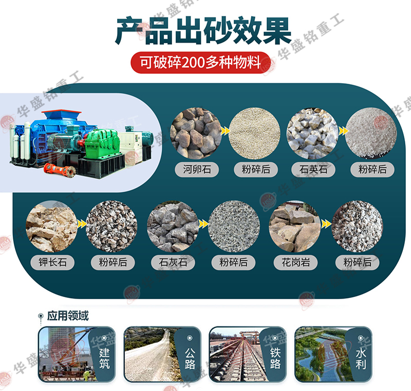 雙齒輥(gun)破(po)碎機